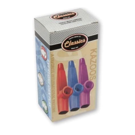 Classics Kazoo 3 Pack Plastic Real Groovy