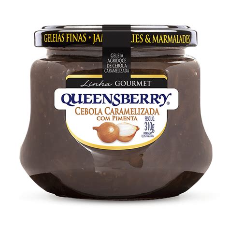 Geleia De Cebola Caramelizada Queensberry Gourmet 310g Shopee Brasil