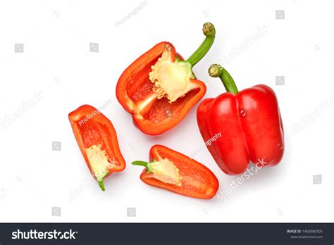 12 518 Capsicum Top View Isolated Images Stock Photos Vectors