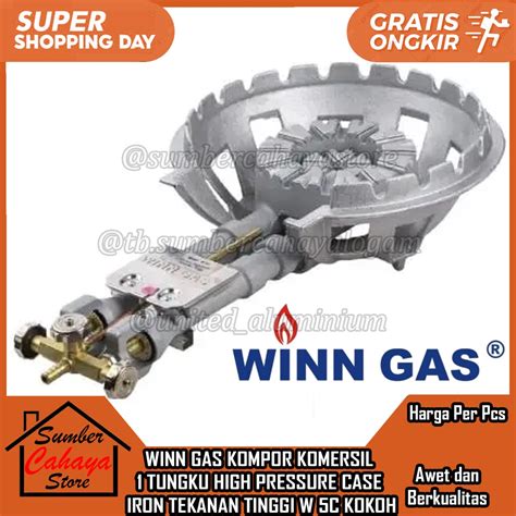 Jual Kompor Gas Tungku Winngas W C Winn Komersil Kokoh Kuat High