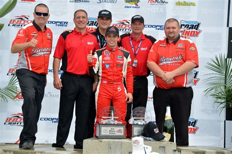 Colombiano Gabby Chaves Regres Al Triunfo En La Indy Lights Racing