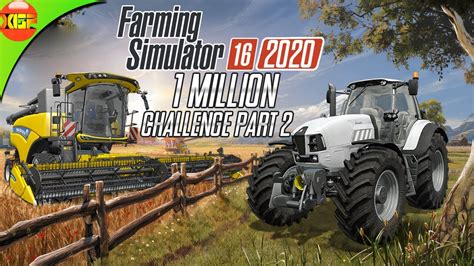 1 Million Dollars Challenge In Farming Simulator 16 Timelapse