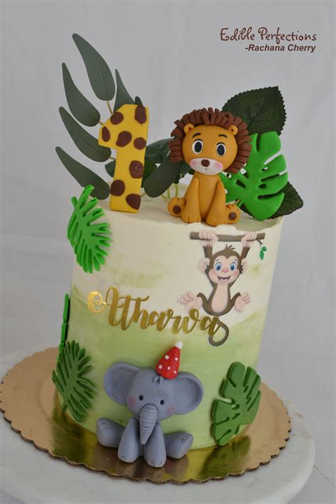 Jungle Safari Cake 6 Edible Perfections