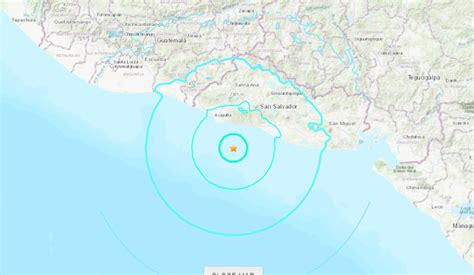 Sismo De 6 0 Grados De Magnitud Sacude El Salvador