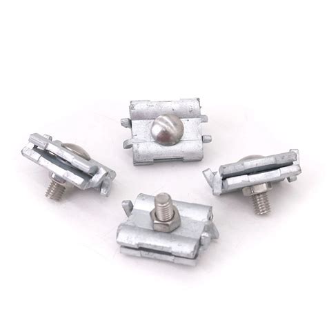 Hot DIP Galvanized Bonding Clamp For Bonding Strand Wire To Ground Wire Bonding