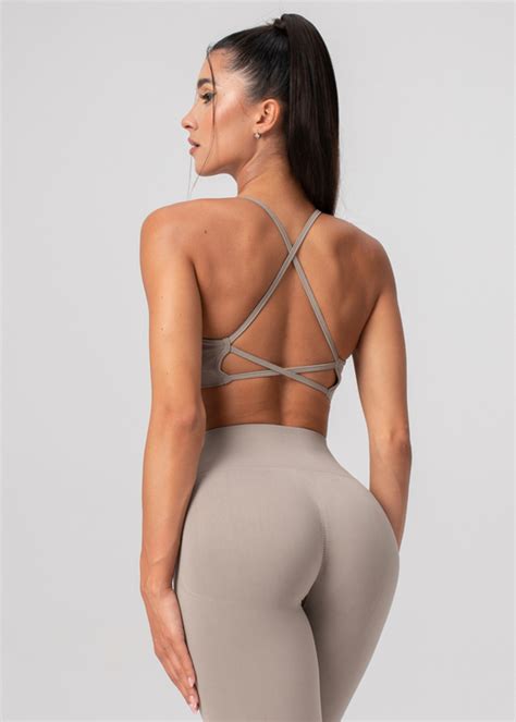 Bezszwowy Top Z Miseczkami Hot Back Perfect Nude Perfect Nude