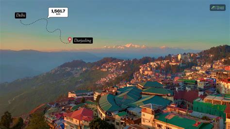 darjeeling distance  delhi   reach darjeeling  delhi