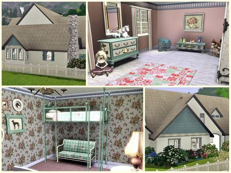 The Sims Resource Shabby Chic Home 1