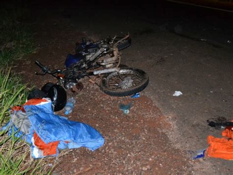 G1 Motociclista Morre E Garupa Fica Ferida Após Acidente Em Fartura