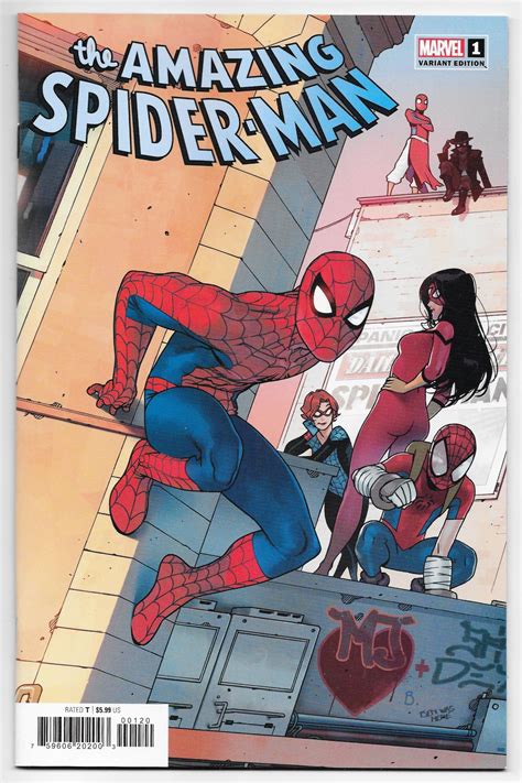 Amazing Spider Man 1 Bengal Connecting Variant Marvel 2022 Nm Imagine That Comics