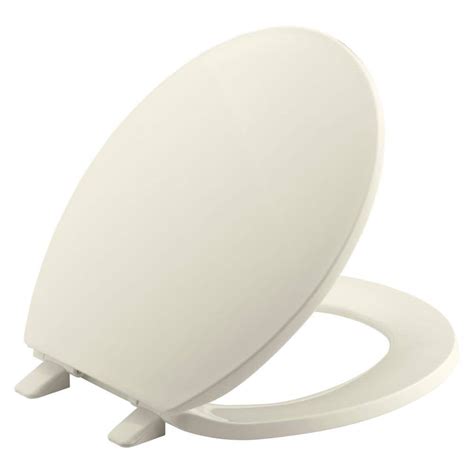 Kohler K 4775 Brevia Q2 Round Closed Front Toilet Seat Almond