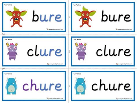 Ure Phonics Worksheets And Games Galactic Phonics