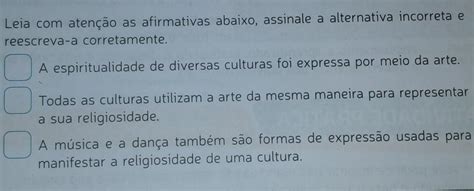 Leia Aten O As Afirmativas Abaixo Assinale A Alternativa