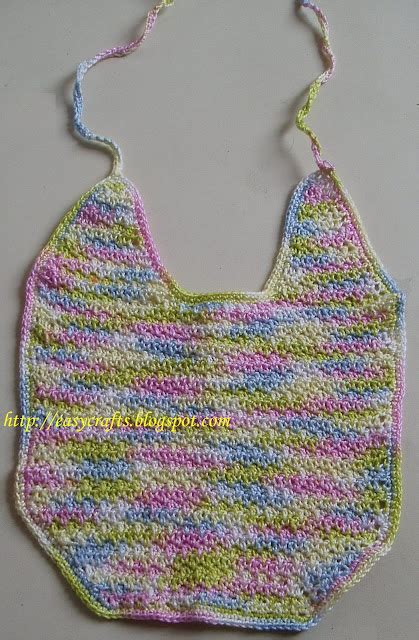 Easy Crafts Crochet Crochet Baby Bib