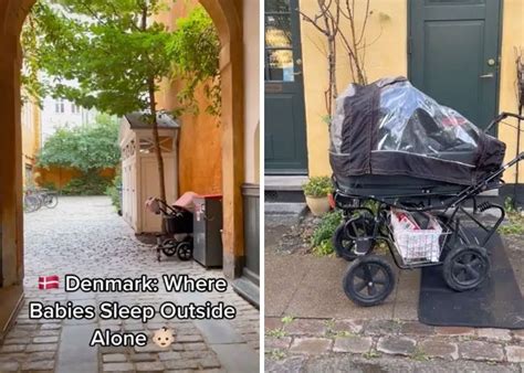 TikToker Documents Norwegian Custom Of Leaving Babies Alone Outside In