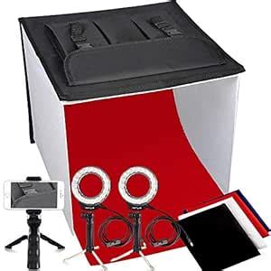 Photo Studio Box FOSITAN 16x16 Inch Table Top Photo Light Box