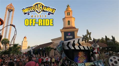 Parque Warner Madrid Off Ride Footage Parques Reunidos Theme Park