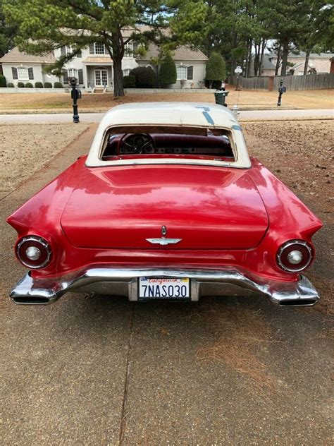 Rare 1957 Ford T Bird W E CODE Setup W 312 V8 Dual 4BBL Carbs NO