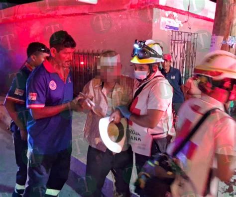 Ancianito Termina Lesionado Tras Sufrir Ca Da En La Primero De Mayo