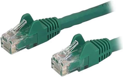 StarTech.com 14FT Cat6 Snagless Unshielded (UTP) Pure Bare Copper Patch Cable 550MHz — Green (10-Pack) (N6PAT-C6-UTP-14FT-GN-10PK)