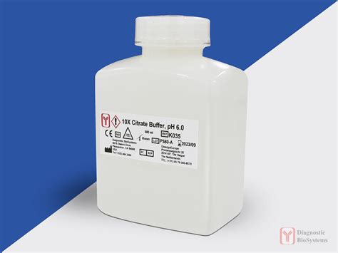 10x Citrate Buffer Ph 6 0 Diagnostic Biosystems Dbs