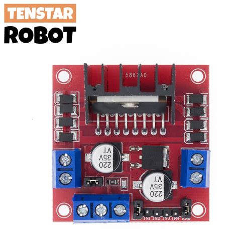 L298N 2A DC Motor Stepper Driver Módulo Controlador De Velocidade Ponte