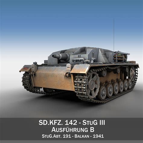 Stug Iii Ausf B Wien D Modell C D Obj Lwo Fbx Ds Free D