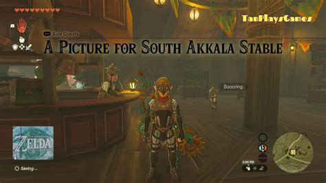 A Picture For South Akkala Stable Zelda Tears Of The Kingdoms Youtube