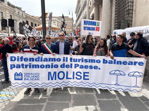 Il Comune Di Termoli Sposa La Protesta Dei Balneatori A Roma Il