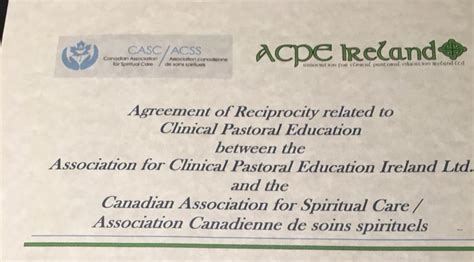 Clinical Pastoral Education Ireland Canada Northridge Education Centre