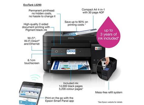 Buy Epson Ecotank A4 Wi Fi Duplex 4 In 1 Printer L6290 Nidadanish Tanzania