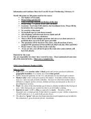 Study Sheet Springg 2019 Econ 202 Exam 1 Doc Information And Guidance