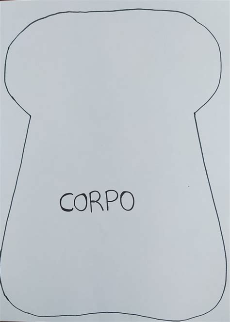 Molde Boneco De Papel O Trabalhando As Partes Do Corpo