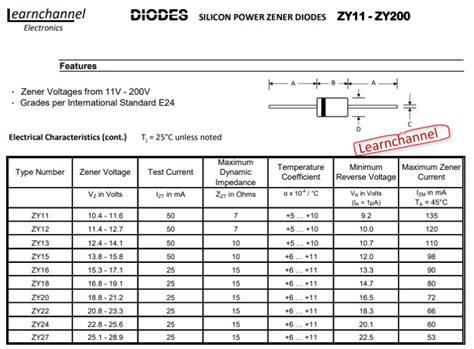 Diodo Zener Learnchannel Tv