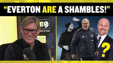 LAMPARD OUT DYCHE IN Simon Jordan Insists Everton Take Dyche YouTube