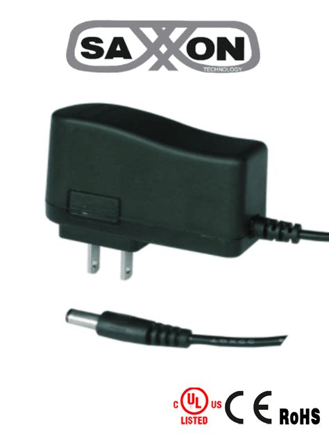 Saxxon Psu E Fuente De Poder Regulada De Vcc Amper Conector