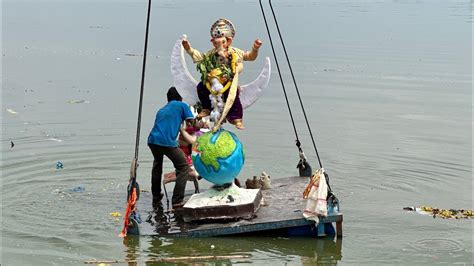 Big Ganapathi Nimajjanam Ganpati Visarjan In Tankbund Ganesh