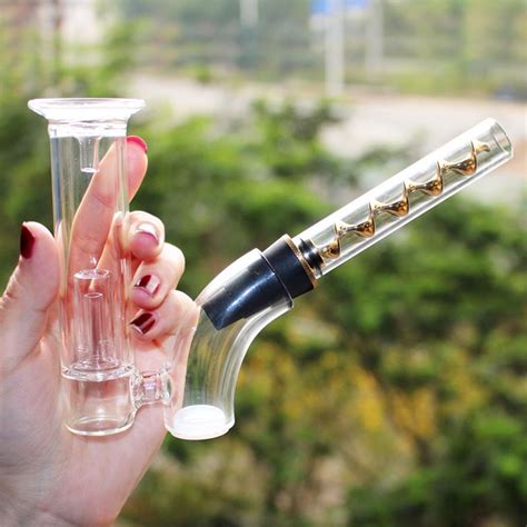 Twisty Glass Bubbler Kit With Glass Blunt