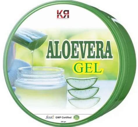 KR Enterprises Natural Herbal Aloe Vera Gel Packaging Size 200 Gm At