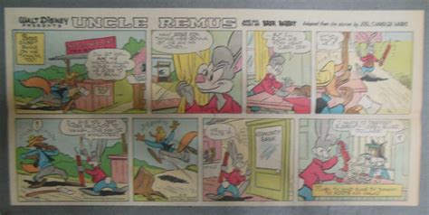 36 Walt Disney S Uncle Remus Tales Of Brer Rabbit 1960 Size 7 5 X