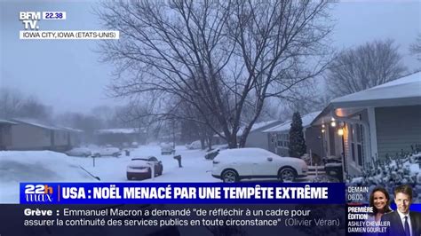 Froid Glacial Et Fortes Perturbations Aux Etats Unis En Raison D Une