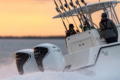 Honda Marine Debuts All New BF350 Outboard Companys First V8 Motor