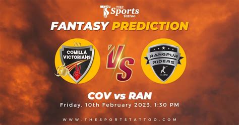 Cov Vs Ran Dream Prediction Fantasy Cricket Tips Dream Team My