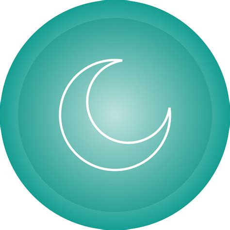 Half Moon Vector Icon 22682877 Vector Art at Vecteezy