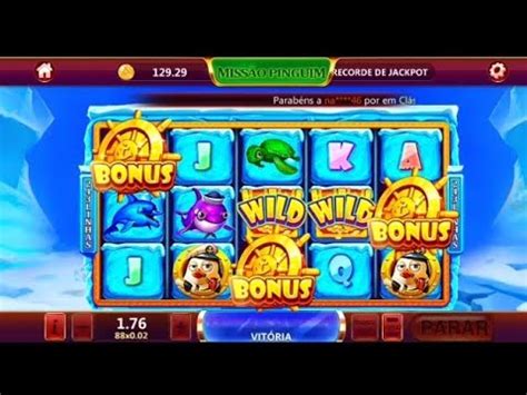 Peguei B Nus No Slot Miss O Pinguim Na Riqueza Slots Sera Que Deu Bom