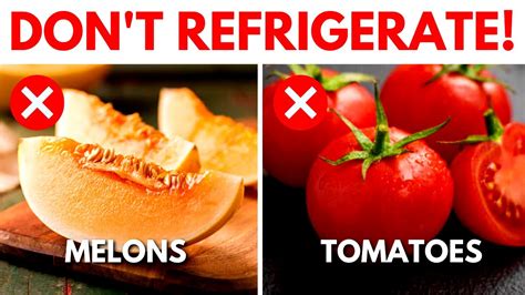 13 Foods You Should Never Refrigerate Learn Why Here Youtube