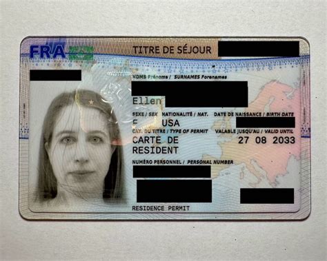 Online Renewal Of “vie Privée Et Familiale” Visa Or Carte De Séjour Américaine In France