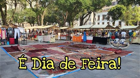 Feira de usados da Praça XV Muita antiguidade artesanato usados