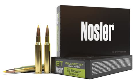 Nosler Ballistic Tip Ammunition