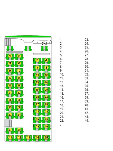 Denah Seat Kosong Pdf